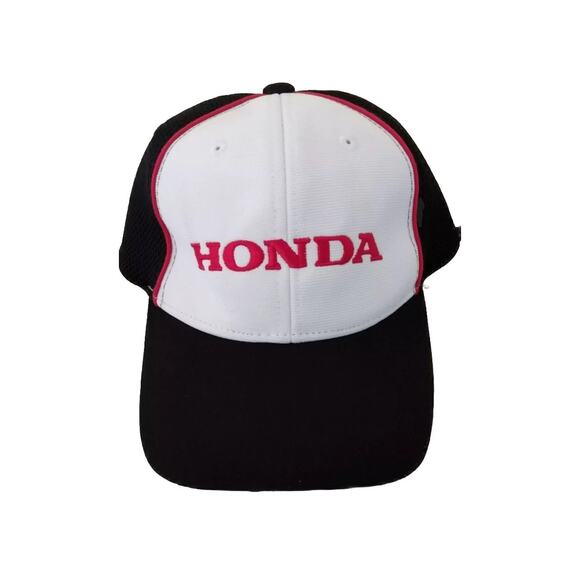 HONDA OEM Hat Cap Snap Back Saitama Factory Limited Men's Black White - RARE! - Picture 1 of 6